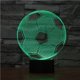 thumbnail image 3 of Lámpara De Ilusión De Fútbol 3D Luz De Noche 3D Para Niños Niñas Mesa Lámpara De Escritorio 7 Cambio De Color Lámpara Decorativa Regalos Perfectos Festival De Cumpleaños Navidad Eigraketly HA020491-00, 3 of 7