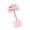 Pink quartz, variant on Yihuala Natural Gemstones Seven Crystal Gravels Money Trees with Agates Base Healings Stone Luckys Trees Wedding Home Decoration
