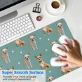 thumbnail image 4 of Long Mouse Pads for Desk,Chihuahua and Footprints Desk Mats on Top Of Desks, Desk Mouse Pad Extra Large with 3mm Non-Slip Base and Stitched Edge for Gaming,Office,Work,Home 31.5"x15.7", 4 of 6