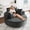 Green, variant on YWEN Oversized Round Swivel Chaise Longue Chair Indoor, Modern 55-inch 360 Degree Swivel Upholstered Waffle Chenille Deep Seat Circle Single Cloud Sofa Chair for Living Room Bedroom Apartment Office