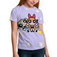 thumbnail image 6 of The Powerpuff Girls Kids Short Sleeve Tee Shirt Novelty Crewneck T-Shirts Unisex Summer Blouse Tops for Boys Girls 110CM, 6 of 8
