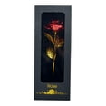 thumbnail image 4 of Langgg Lovely Valentines Rose Realistic Vivid Flower In Clear Window Box Romantic Gift Durable Engagement, 4 of 6