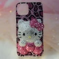 thumbnail image 1 of Funda de teléfono con incrustaciones de diamantes Sanrios Kawaii Hello Kitty, adecuada para Iphone 14, 13, 12, 11 Pro Max, Xs, Xr, 7, 8 Plus, Se202, 1 of 4