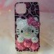 thumbnail image 1 of Funda de teléfono con incrustaciones de diamantes Sanrios Kawaii Hello Kitty, adecuada para Iphone 14, 13, 12, 11 Pro Max, Xs, Xr, 7, 8 Plus, Se202, 1 of 4