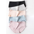 thumbnail image 4 of Women's Pure Cotton Simple Hip Lifting Comfortable Body Feeling Soft And Skin Friendly Briefs, 4 of 4