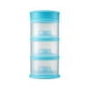 Innobaby Packin' Smart Stackable and Portable Storage System for Formula, Liquid, Baby Snacks and more. 3 Stackable Cups in Blueberry. BPA Free.