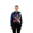 thumbnail image 4 of Women's New Era  Boston Red Sox Upcycled Color Block Cropped Boxy Hoodie, 4 of 5