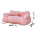 thumbnail image 3 of Herrnalise Pet Couch Bed,Washable Universal Cat Beds,Durable Dog Beds with Non-Slip Bottom,Fluffy Cat Couch,Soft Calming Cat Sofa Beds for Indoor Cats Bottom, 3 of 8