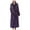 Purple, variant on AOOCHASLIY Bath Robes for Women Clearance Plush Robes Winter Warm Nightgown Couple Bathrobe Men and Ladies Winter Nightgown