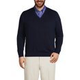thumbnail image 2 of Lands' End Men's Big Fine Gauge Supima Cotton V-neck Sweater, 2 of 2