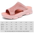 thumbnail image 2 of Diapositivas para mujeres Senanal Sandalias sin deslizamiento Sombronas gruesas Arch Sports Sports Sports Sandalias de malla informal cómodas para interiores al aire libre, 2 of 9