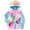 Multicolor, variant on My Little Pony Rainbow Dash Pinkie Pie Twilight Sparkle Toddler Girls Zip Up Vest 2fer Jacket Toddler to Big Kid