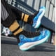 thumbnail image 5 of BINQER Zapatillas de baloncesto for hombre, de corte alto, transpirables y antideslizantes, for entrenamiento en interiores y exteriores., 5 of 6