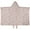 Light Pink Christmas, variant on Pink Christmas Gingerbread House Pattern Hooded Bath Towel,50"x30" for Ages 3 To 12 Kids, Quick Dry Lightweight Soft Microfiber Hood Beach Towel Cover Up for Kids