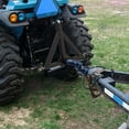 thumbnail image 6 of Yeshouse 3 Point 2 Inch Trailer Hitch Receiver,Heavy Duty Tractor Drawbar Adapter,Category 1 Quick Hitch Attachment for Subcompact Tractors,Farm Equipment Towing Ball Hook,Black, 6 of 9