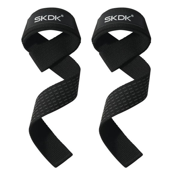 1Pair Fitness Weight Lifting Straps Dumbbell Training Wrist Support For Barbell Pull Up Lifting Belt