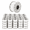 Transparent, variant on Mandala Crafts Prewound Bobbin Thread Prewound Bobbins for Embroidery Machines Singer Brother 144 PCs Class 15 60/2 60WT
