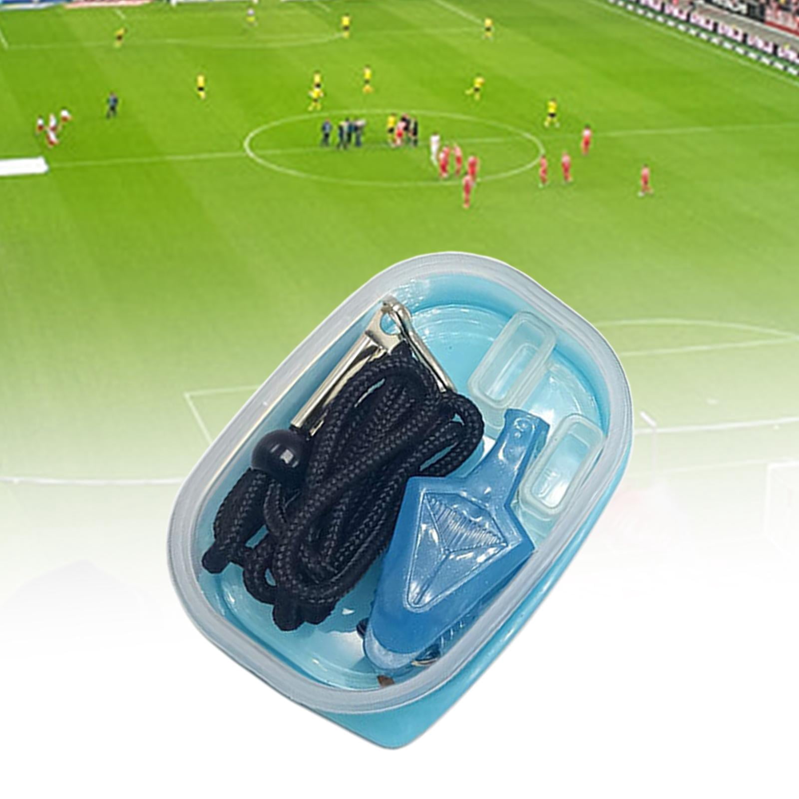 figatia 6xCoach Referee Whistle Loud Sound Emergency Teachers Soccer Volleyball School Light Blue