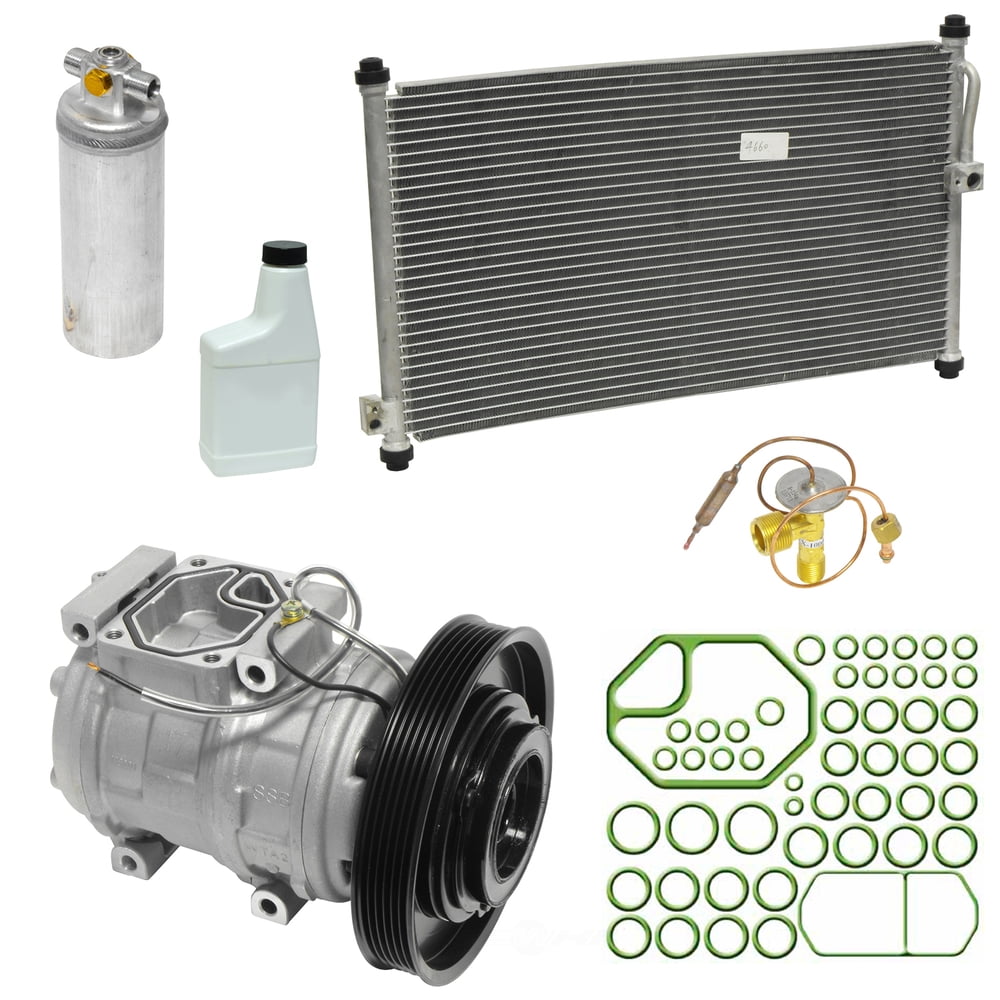 A/C Compressor and Component Kit -- Compressor-Condenser Replacement Kit Fits select: 1994 HONDA ACCORD, 1996 HONDA ACCORD LX/EX