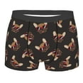 thumbnail image 5 of Uemuo Bulldog with Sunglasses Pattern Men's Boxer Briefs,Trunk Anti-Chafing,Comfortable, Durable, and Stylish Underwear-, 5 of 9