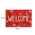 thumbnail image 3 of JilgTeok Valentine Day Living Room Bedroom Straight Plush Carpet Floor Mats Bathroom Absorbent Non-Slip Mats Kitchen Foot Mats,Cheerful for everyone, 3 of 6