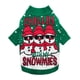 thumbnail image 1 of Jersey para perro Fitwarm Chillin with Snowmies Small Green, 1 of 7