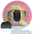 thumbnail image 4 of Disketp A Funny Cat Small Mouse Pad 7.9x7.9 Inches,Washable Round Mousepad For Office Laptop Computer,Non-Slip Rubber Base Mouse Pads For Wireless Mouse, 4 of 8