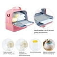 thumbnail image 5 of Breast Pump Bag Cooler Compartment for Breast Pump - Cooler and Moistureproof Bag Double Layer for Mother Breast Milk Pump Lunch Bag Outdoor Working, 5 of 6