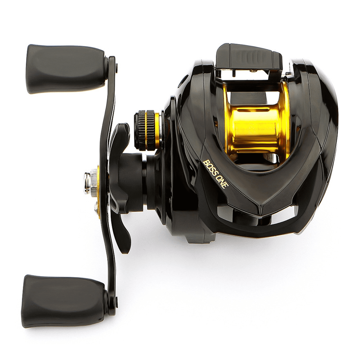 15KG Max Drag Fishing Reel for Bass in Ocean Environment Reel Fishing Accessories Fishing Reel Right Hand,1 * Fishing Reel,Black