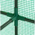thumbnail image 6 of Machrus Ogrow Deluxe Walk-In Greenhouse with 2 Tiers and 12 Shelves - Green Cover, 6 of 7