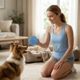 thumbnail image 5 of Moonsky Squeaky Spiked Ball Dog Toy for Teething and Boredom with Dur-able TPR Material for Aggressive Chewers 2.2in Plastic, Pink, 5 of 5