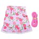 thumbnail image 1 of Harness Leash for Pet Safe Walk Running (Floral Skirt) Easy Control Supplies Pet Harness for Bunny for Ferret L, 1 of 4