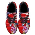 thumbnail image 2 of Tennessee Stte With Mocking Bird and Iris Flower Tennessee Shoes Sneakers for Women Men Black Size 10, 2 of 7