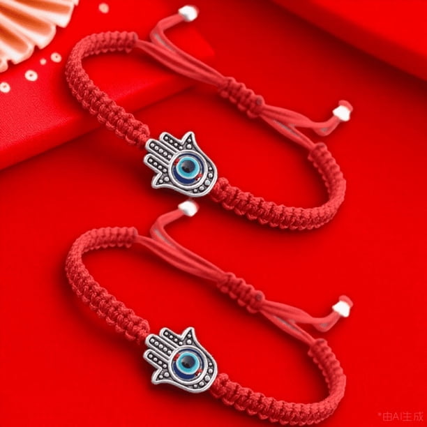 BEADCEST 2Ud Trenzadas Con Ojo Turco Ajustables Resistentes Para Uso Decorativo