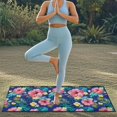 thumbnail image 3 of Uorisanigo Pink Hibiscus Car Seat Towel Cover Soft Car Seat Covers Absorb Sweat Front Seats Only Auto Accessories Protectors Decor for Beach Swimming, Sports, Camping,Yoga, 3 of 8
