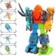 thumbnail image 2 of Random 1psc Coche Robot Cuerpo Deformación Niño Robot Modelo Juguete (Sólo una parte aleatoria del robot), 2 of 8