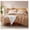 06 Mocha Brown No Comforter, variant on KriKac Vanilla Yellow California King Duvet Cover Sets - Soft Double Brushed Cal King Duvet Cover, 3 Piece, with Button Closure, 1 Duvet Cover 104x98 inches and 2 Pillow Shams