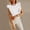 White, variant on Women's Tanks Casual Racerback O-Neck Ruffle Sleeveless Tops for Summer Loose Blouse Tank Women’s Wardrobe White XL