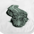 thumbnail image 4 of Inktastic Lurking gator Boys or Girls Baby Bib, 4 of 4