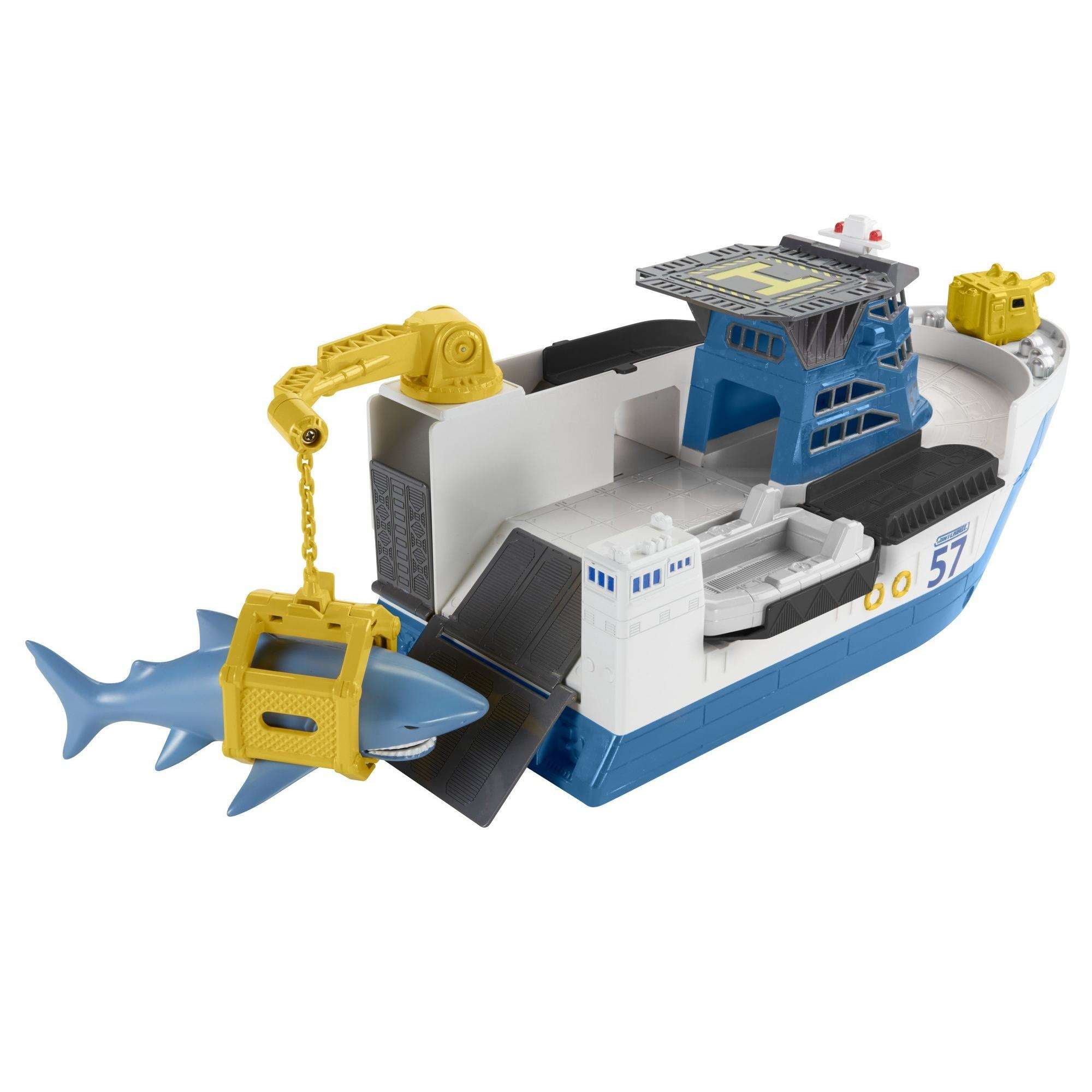 matchbox shark ship walmart