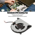 thumbnail image 3 of Notebook CPU Cooler, Improve Efficiency Small Replacement CPU Cooling Fan 4 Pin Power Connector Enhance Heat Dissipation  for 3390 for 15 7579 for 13 5368, 3 of 8