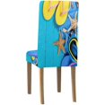 thumbnail image 4 of ABPHQTO Funda protectora para silla elástica de pez marino para vacaciones de verano, funda protectora para asiento para comedor, Hotel, fiesta de boda, juego de 6, 4 of 4