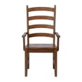 thumbnail image 3 of Home Furniture Brook Brown Arm Chair (Set Of 2), 3 of 6