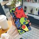 thumbnail image 4 of Funda protectora de TPU con patrón minimalista de dibujos animados para iPhone: delgada y resistente., 4 of 4