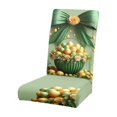 thumbnail image 2 of CaiYueKe Easter Bunny Chair Covers Set, Holiday Dining Decor, Festive Party Chair Slipcovers, Spring Home Table Setting, Washable Decorative Covers for Kitchen Dining Room Gatherings, 2 of 7