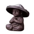 thumbnail image 2 of Estatua de Buda, Adorno para Mascotas de Té, Figura Coleccionable, Escultura de Buda, Estatua de Buda Sentado para Tablero de Coche, Escritorio, Decor Estilo C, 2 of 8