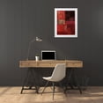 thumbnail image 3 of Wyatt Jr., Norman 15x18 White Modern Wood Framed Museum Art Print Titled - Core II, 3 of 4