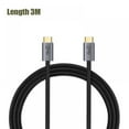 thumbnail image 1 of Type c3.2 Gen2 20GB 100W High Speed Transmission Data Cable Computer TV Audio Video HD Projection Cable, 1 of 7