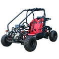 thumbnail image 2 of Tao Motor New GK110 Gas 110CC Youth Go Kart, Air Cooled, 4-Stroke, 1-Cylinder, Automatic with Reverse, Black, 2 of 4