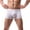White, variant on Aayomet Men Boxer Briefs Men's Breathable Modal Microfiber Trunks Underwear Covered Band Multipack,Red XXL